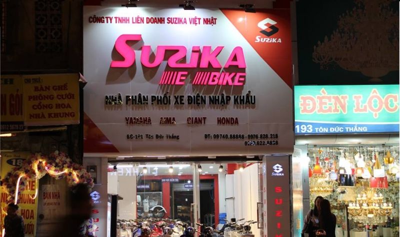 Nhà phân phối xe đạp điện - Xe máy điện Suzika