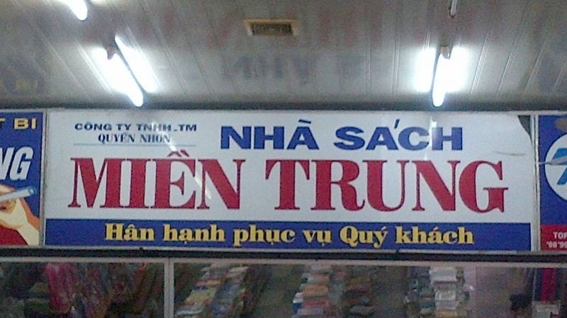 Nhà sách Miền Trung Nhà sách Miền Trung