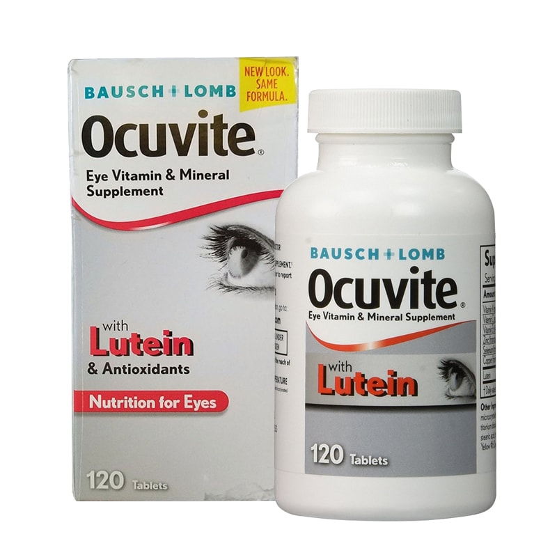 OCUVITE EYE VITAMIN & MINERAL WITH LUTEIN