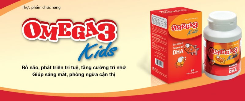 Omega 3 Kids - thực phẩm bổ sung dưỡng chất