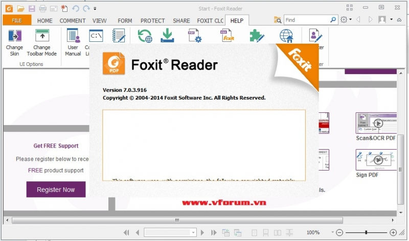 Phần mềm Foxit Reader