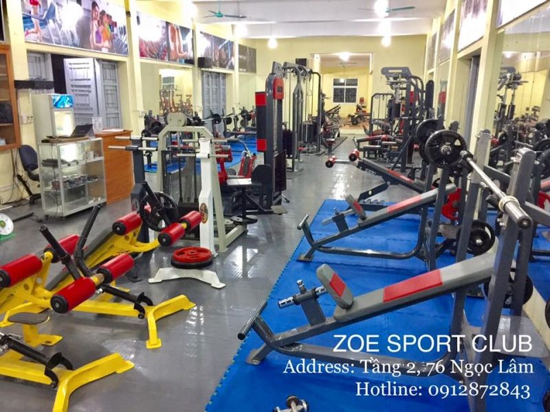 Phòng Tập Gym Zoe Ngọc Lâm