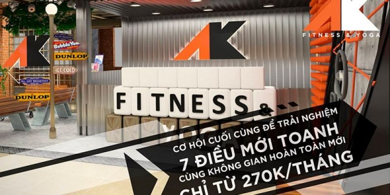 Phòng tập Gym AK Fitness Nguyễn Lương Bằng