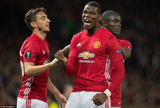 Pogba ghi liên tiếp 2 bàn trong round này và giải tỏa áp lực