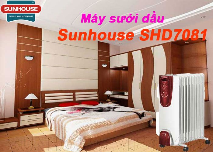 Quạt sưởi Sunhouse