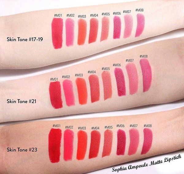 SOPHIA THE 1ST AMPOULE MATTE LIPSTICK ( M01 – Hemera) 250k – 300k