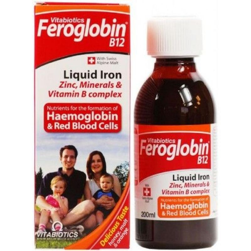 Sắt dạng nước Feroglobin B12