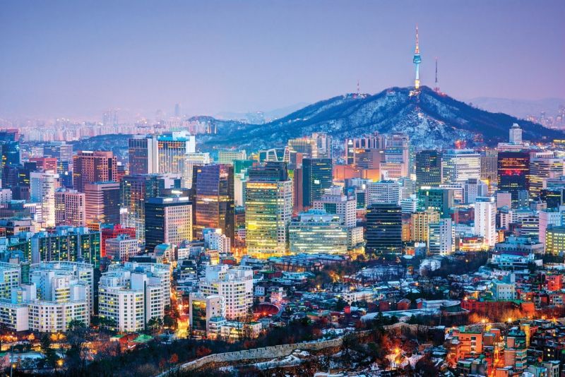 Seoul, Hàn Quốc; 62 tòa nhà chọc trời