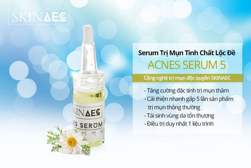 Serum trị mụn và thâm SKINAEC - AECNES SERUM 5
