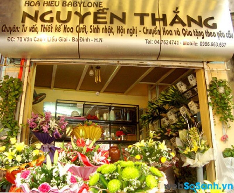 Shop hoa Nguyễn Thắng