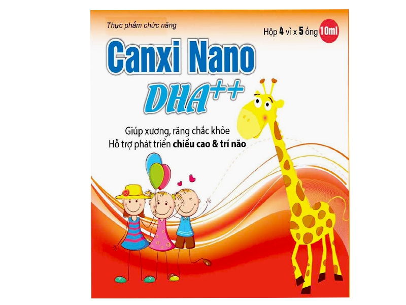 Siro Canxi Nano baby - bổ sung canxi cho trẻ