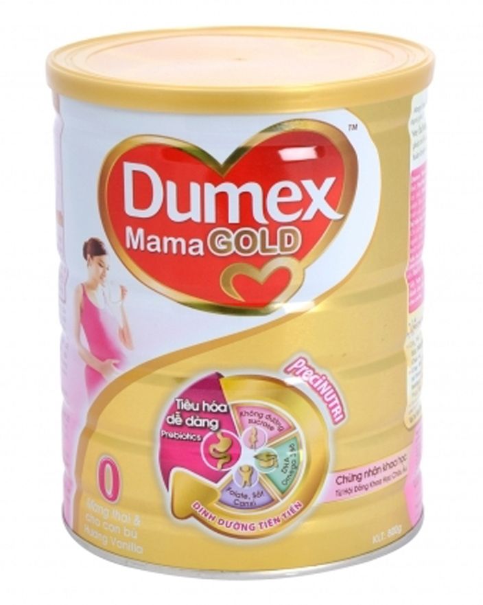Sữa Dumex Mama Gold cho bà bầu của Pháp