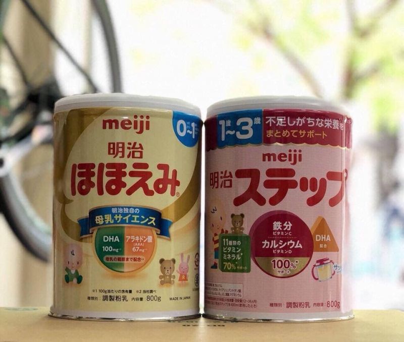 Sữa Meiji Nhật Bản