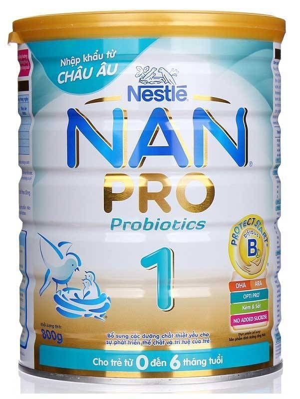 Sữa Nan của Nestle Nga