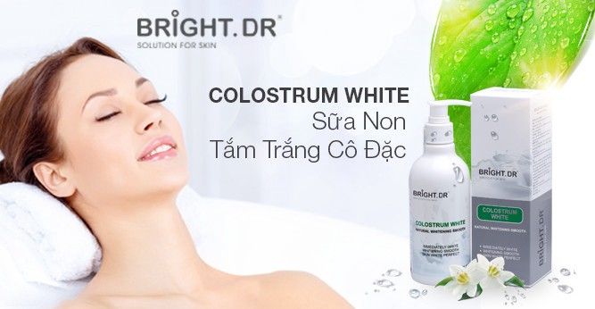 Sữa Non Tắm Trắng Cô Đặc Dạng Chai Colostrum White Bright Doctors