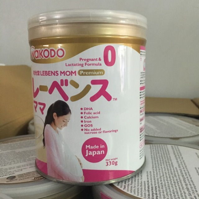 Sữa bầu Nhật Wakodo Lebens Mom