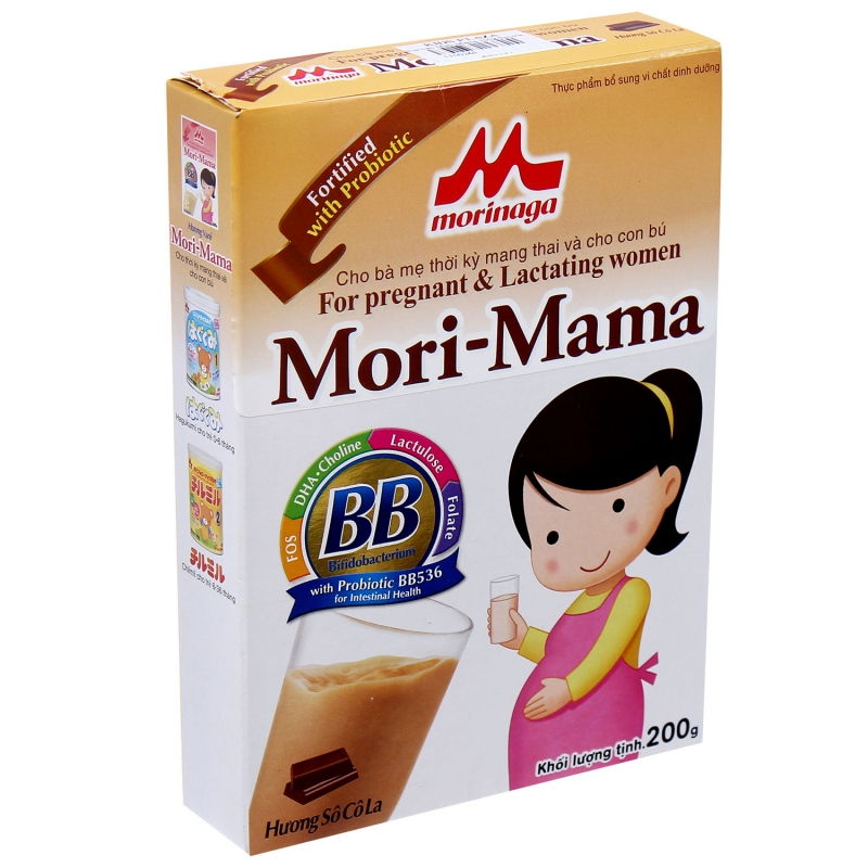 Sữa bột dành cho bà bầu của Nhật - Meiji Merry Mama và Morinaga Mama