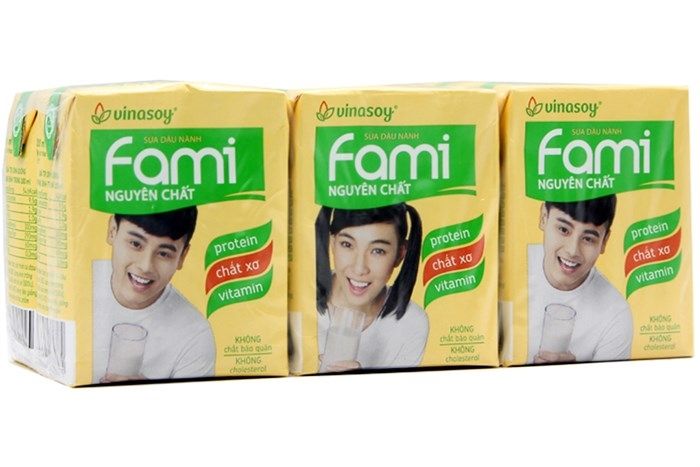Sữa đậu nành Fami nguyên chất