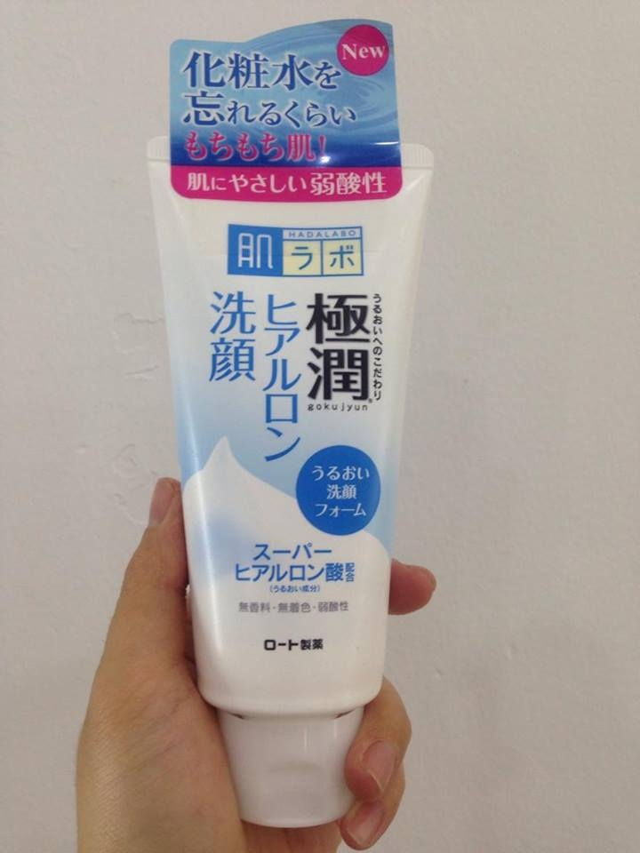 Sữa rửa mặt Hada Labo Gokujyun Hyaluronic Acid Face Wash