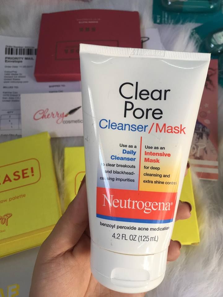 Sữa rữa mặt Neutrogena Clear Pore Cleanser/Mask