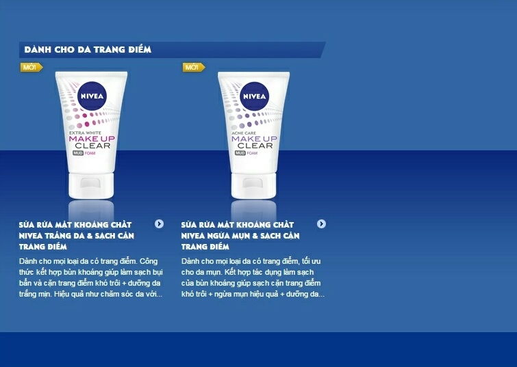 Sữa rửa mặt Nivea