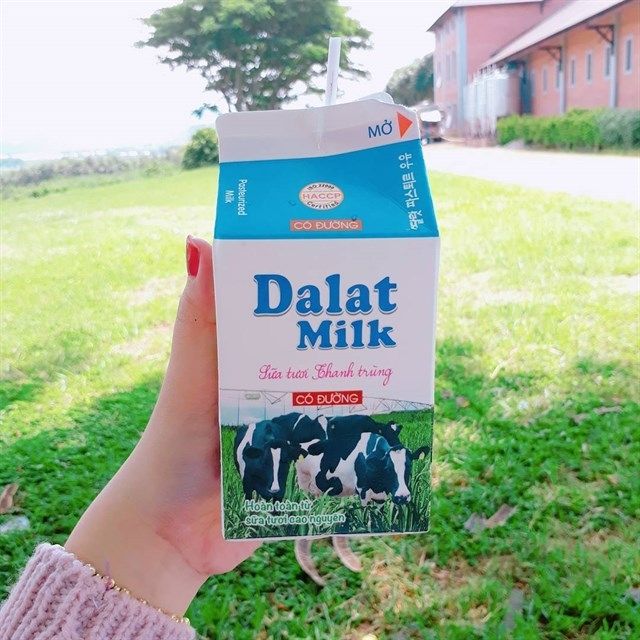 Sữa tươi Dalat Milk thanh trùng