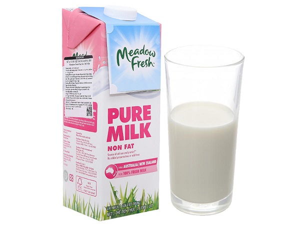 Sữa tươi Meadow Fresh không béo