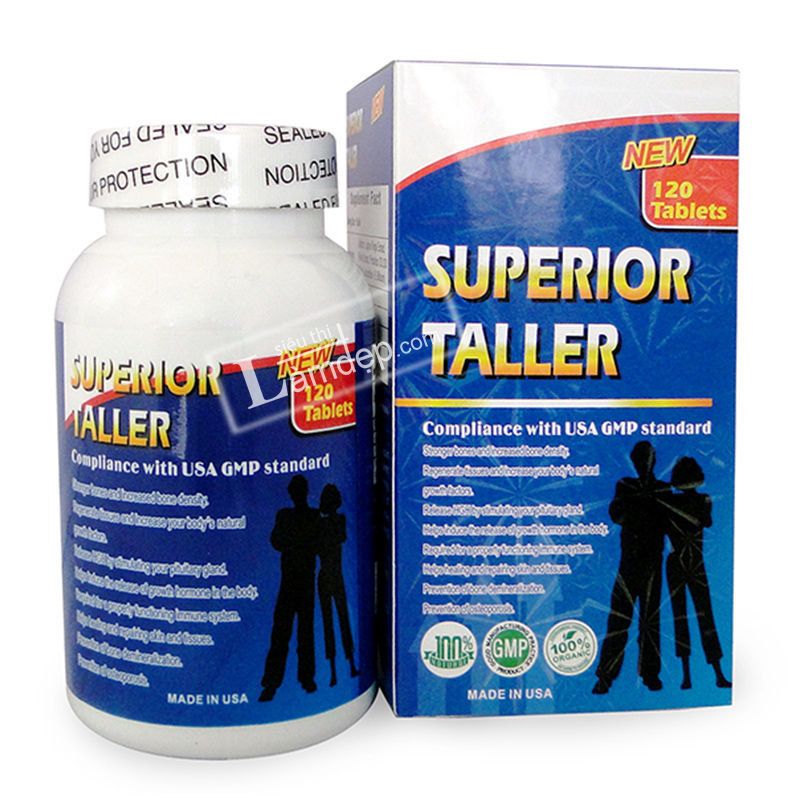 Superior Taller – TPCN Tăng Chiều Cao Vượt Trội Từ Thiên Nhiên