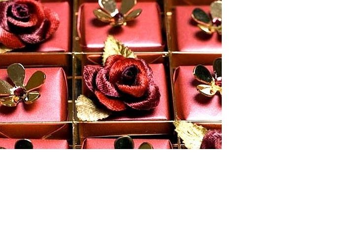 Swarovski-studded Chocolates