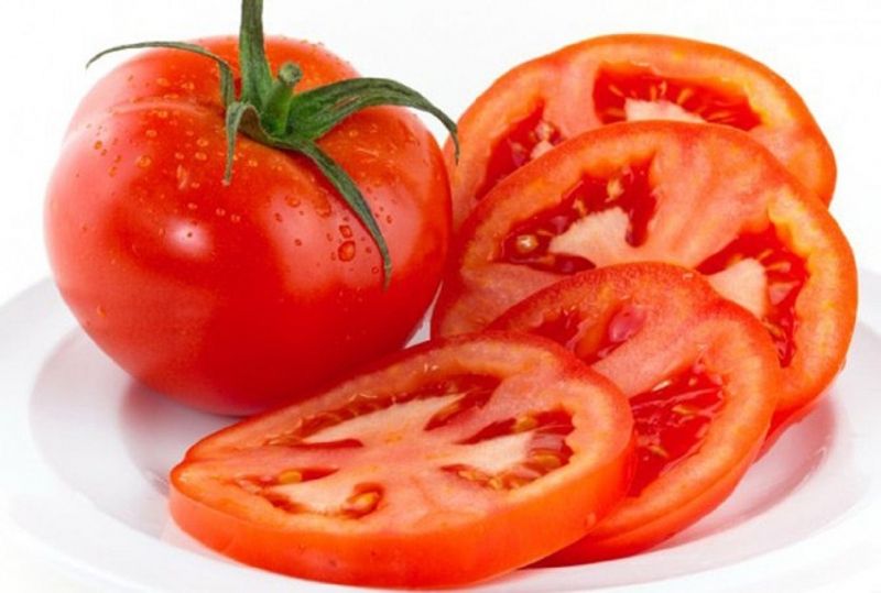 Tẩy lông chân với cà chua