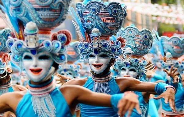 Tháng 10: Lễ hội Masskara tại  Bacolod, Negros Occidental, Philippines