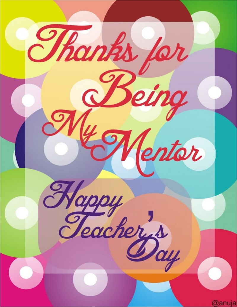 Thank you for being my mentor. Happy Vietnamese teachers’ day.