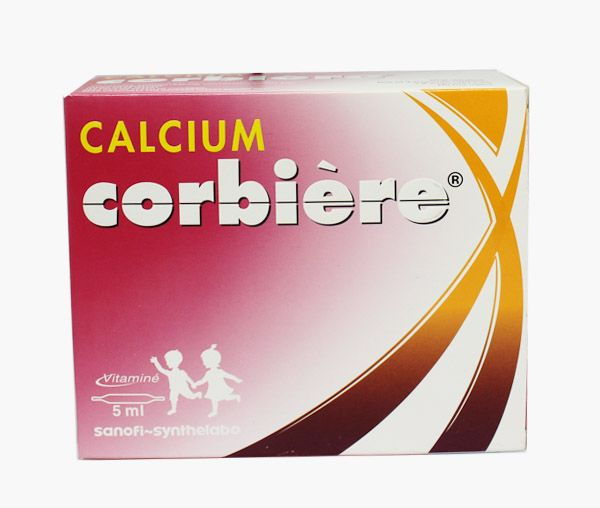 Thuốc bổ sung canxi Calcium Corbiere