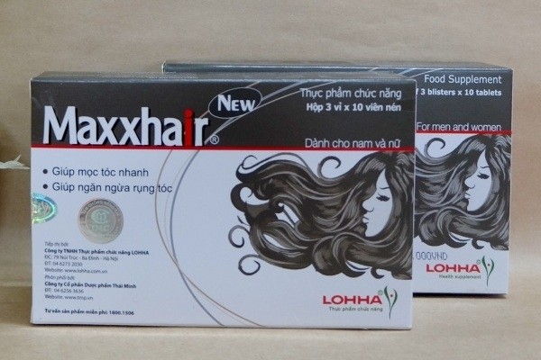 Thuốc chống rụng tóc – thuốc Maxxhair