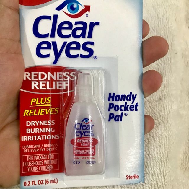 Thuốc nhỏ mắt Clear Eyes nhập khẩu Mỹ