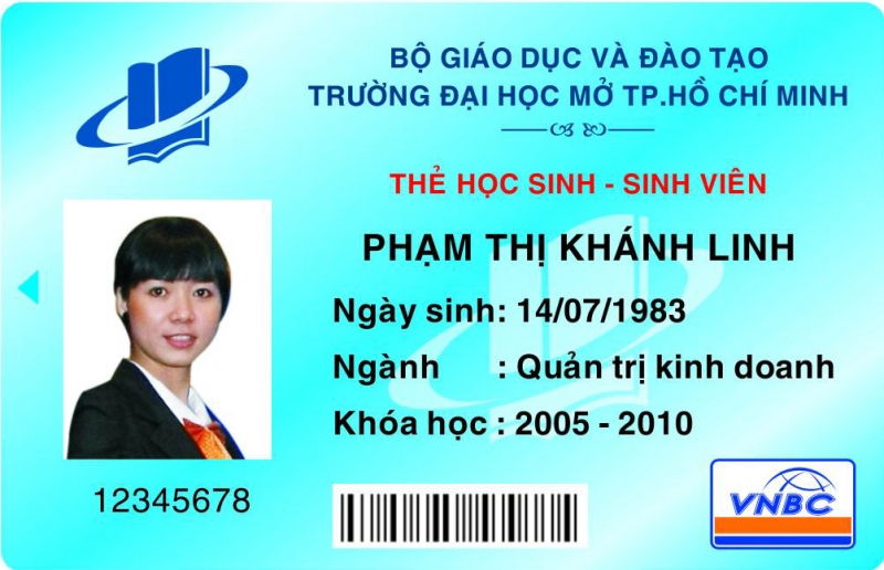 Thẻ sinh viên Thẻ sinh viên