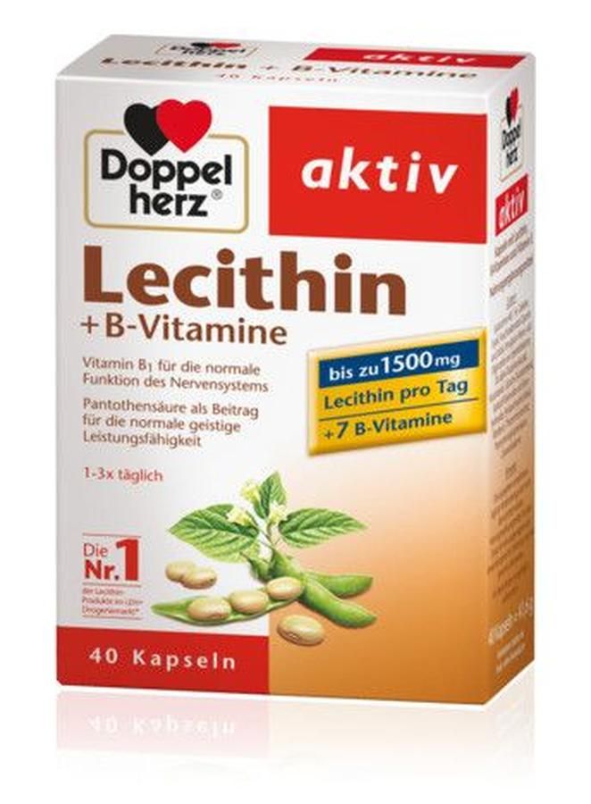 Tinh chất mầm đậu nành của Đức Doppelherz Lecithin + vitamin B