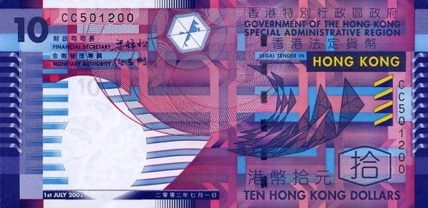 Tờ đôla của Hong Kong