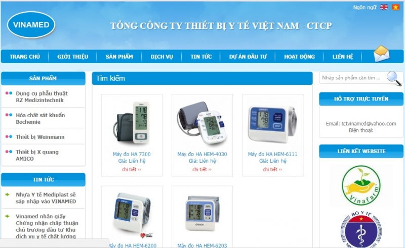 Tổng Công ty Thiết bị Y tế Việt Nam - CTCP ( Vinamed)