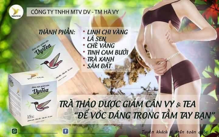 Trà giảm cân vy&tea