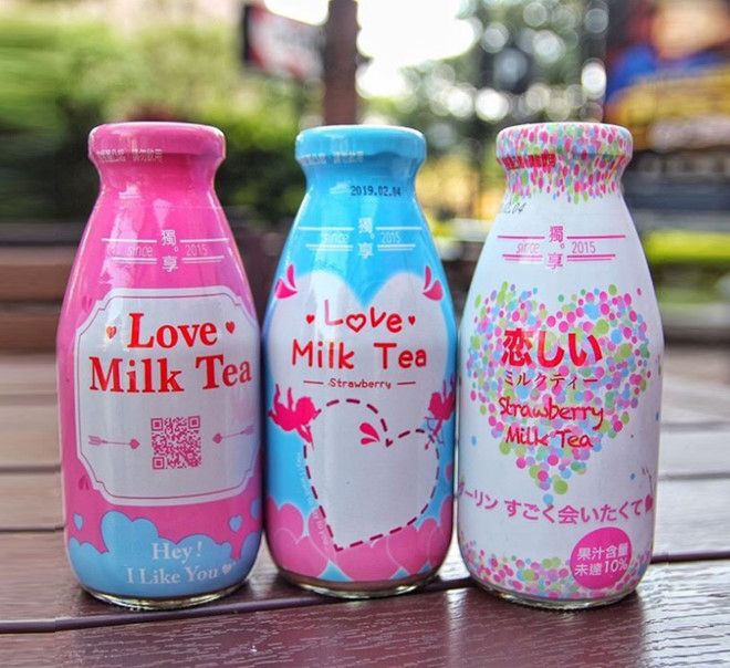 Trà sữa đóng chai Love Milk Tea