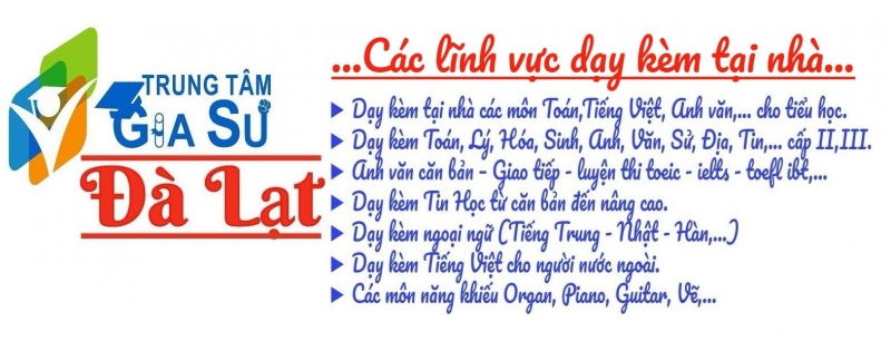 Trung tâm Gia sư Đà Lạt