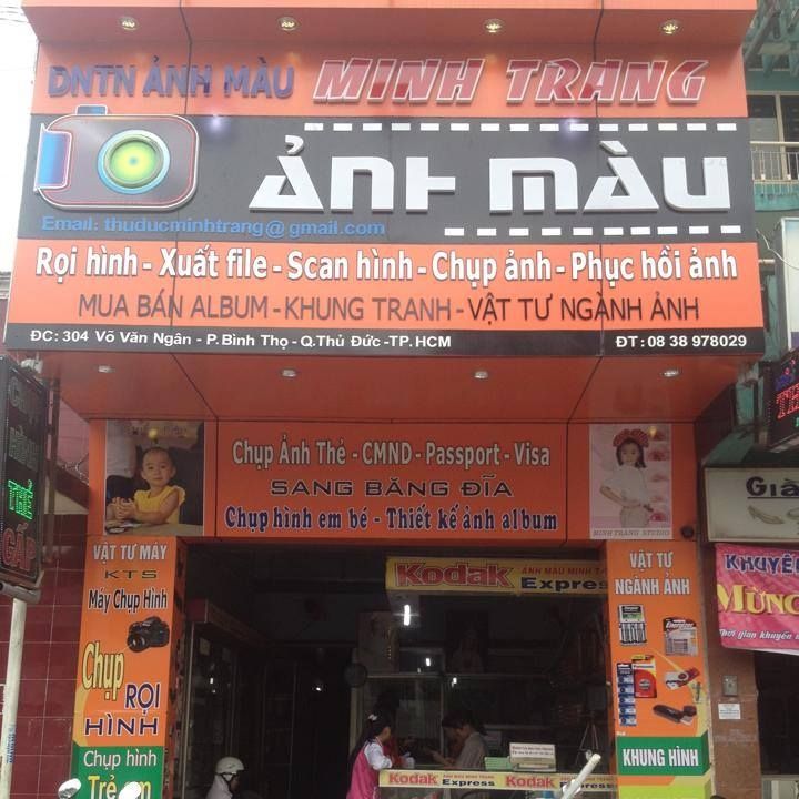 Trung tâm ảnh màu Minh trang