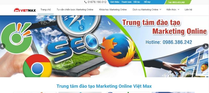 Trung tâm đào tạo marketing online Việt Max