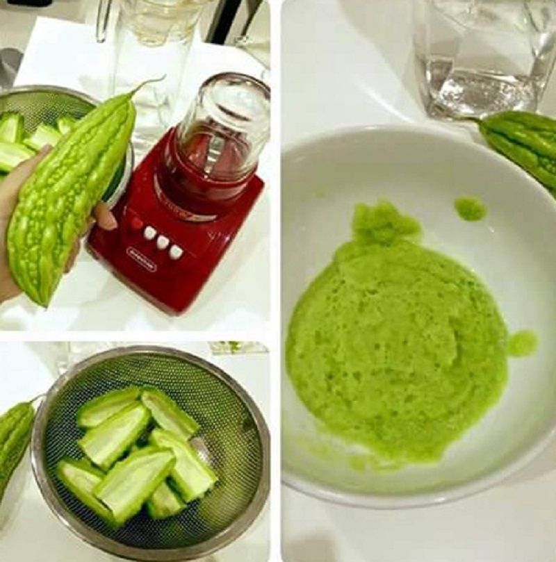 Trị mụn ẩn dưới da bằng mướp đắng Trị mụn ẩn dưới da bằng mướp đắng