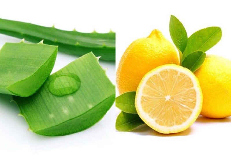 Trị mụn ẩn dưới da bằng nha đam và chanh Trị mụn ẩn dưới da bằng nha đam và chanh