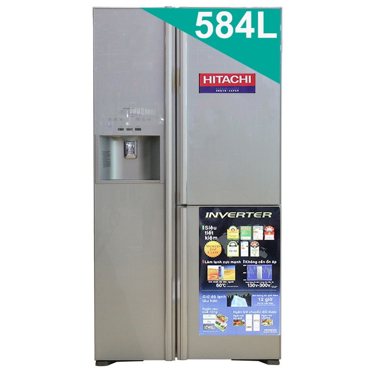 Tủ lạnh Hitachi R-M700GPGV2 (MBK/MS) 584 lít