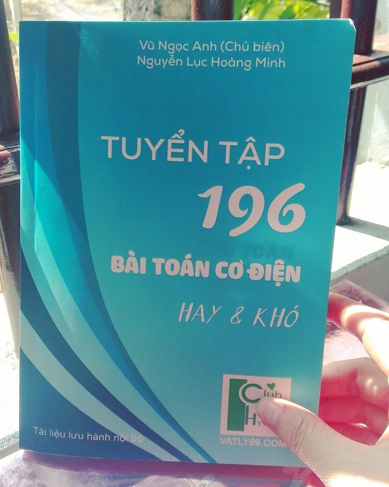 Tuyển tập 196 bài toán cơ điện hay và khó