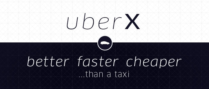 Uber tặng 4 Chuyến UberX