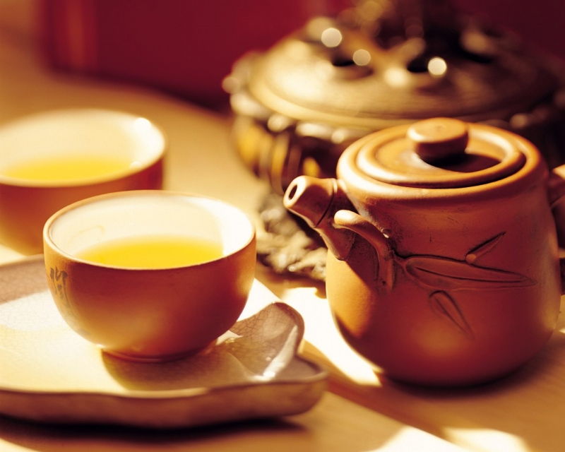 Uống trà, Trung Quốc